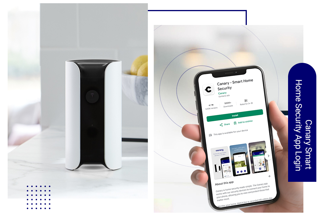 Canary Security App Login
